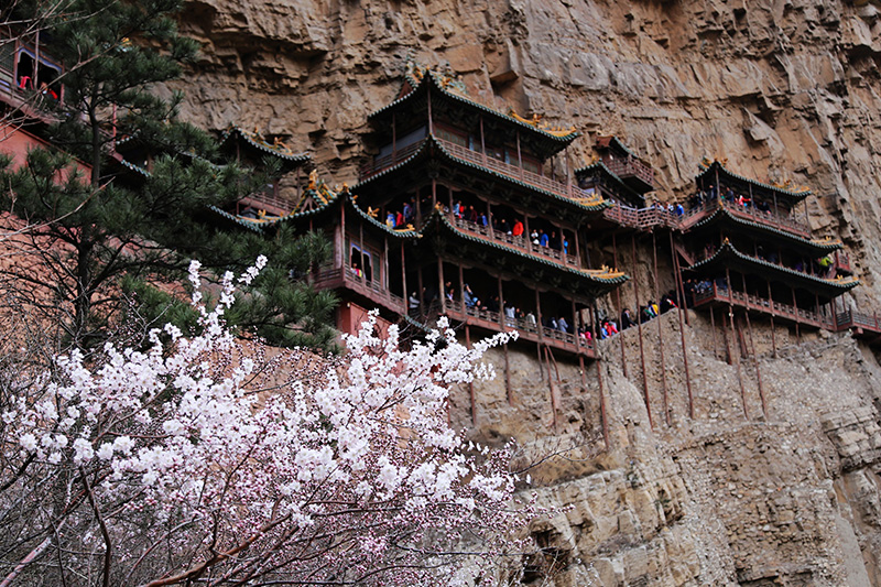 懸空(kōng)寺春季